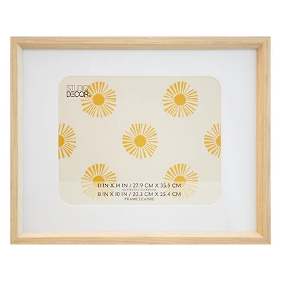 Neutral Basic Light Beige Frame with Mat by Studio Décor