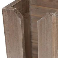 Elegant Designs Wood Caddy Organizer