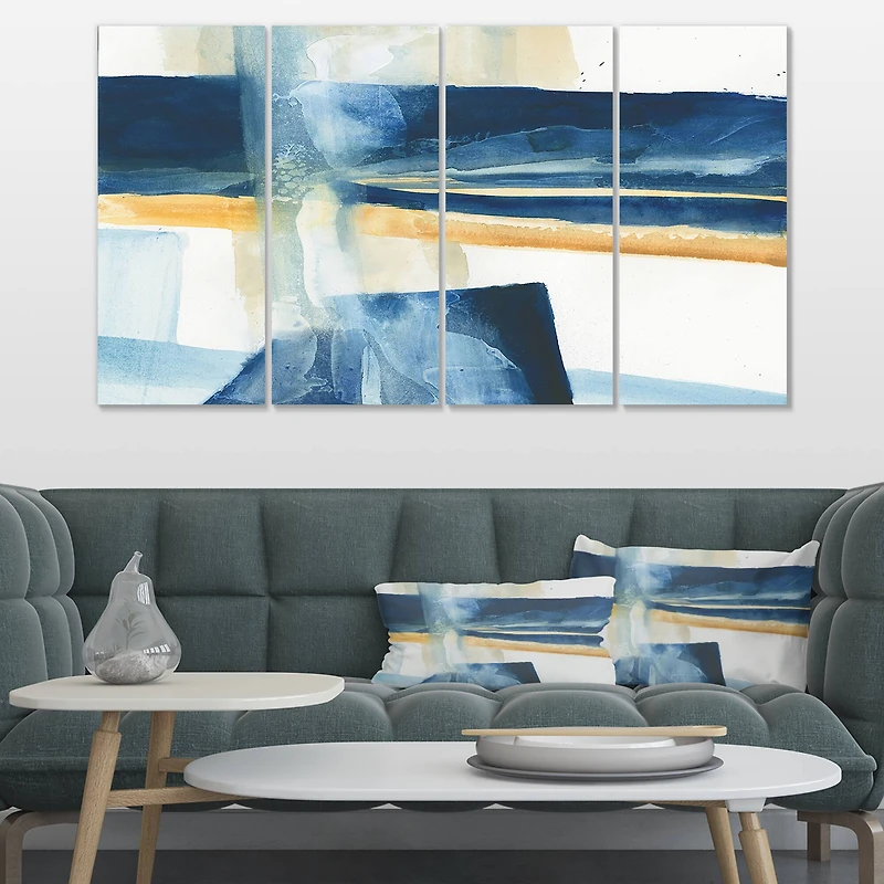 Designart - Indigo Panel IV