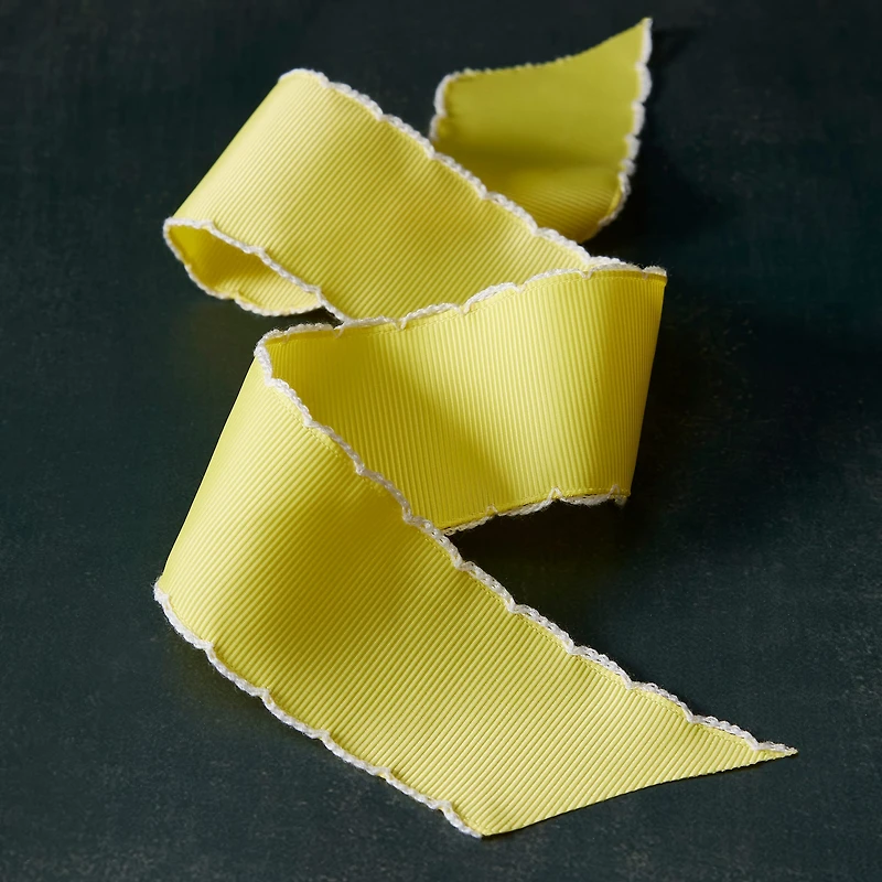 1.5" x 3yd. Grosgrain Stitched Edge Solid Ribbon by Celebrate It™ Classic