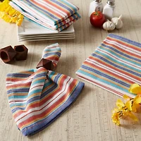 DII® Little Picante Stripe Cloth Dinner Napkins, 6ct.