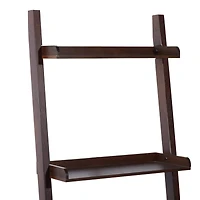 Brown Wood Traditional Shelving Unit, 69 " x 21 " x 14 "