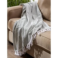 DII® Artichoke Herringbone Stripe Throw
