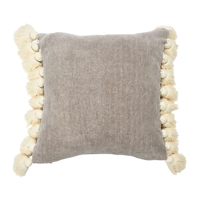 Hello Honey® Cotton Chenille Lumbar Pillow with Tassels