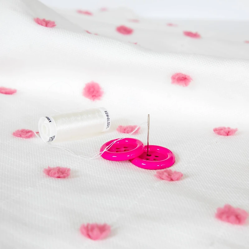 1.375" Fun Round Buttons by Loops & Threads®