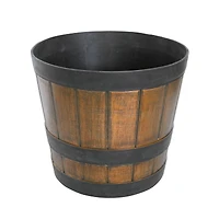 5ft. Pre-Lit Potted Glitter Artificial Tree, Clear Lights