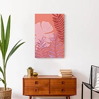 Jungle Leaves Canvas Wall Art