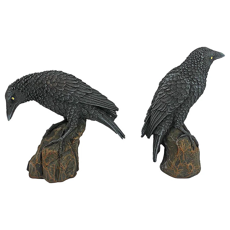 Design Toscano 6" Mystic Night Raven Statues
