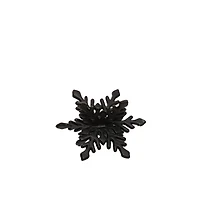 4" Black Snowflake Tabletop Décor by Ashland®