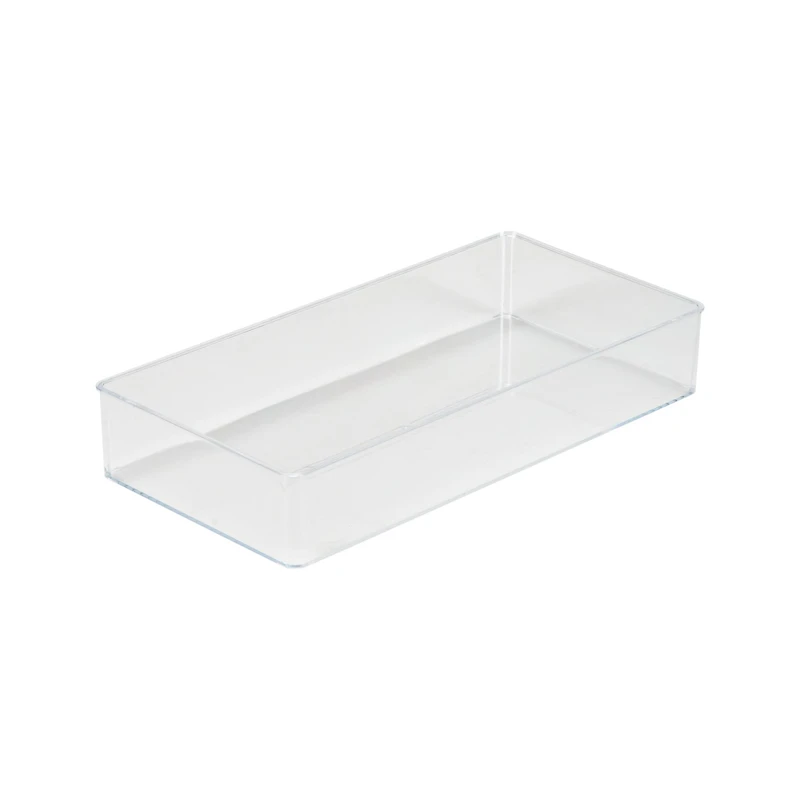 Simplify Medium Rectangular Clear Drawer Organizer