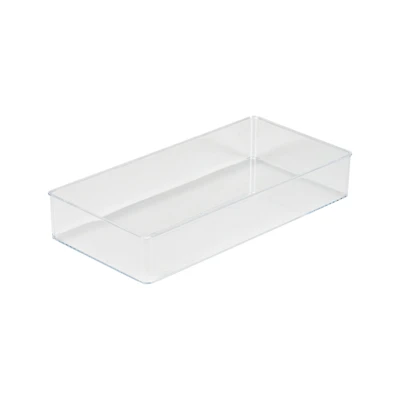 Simplify Medium Rectangular Clear Drawer Organizer