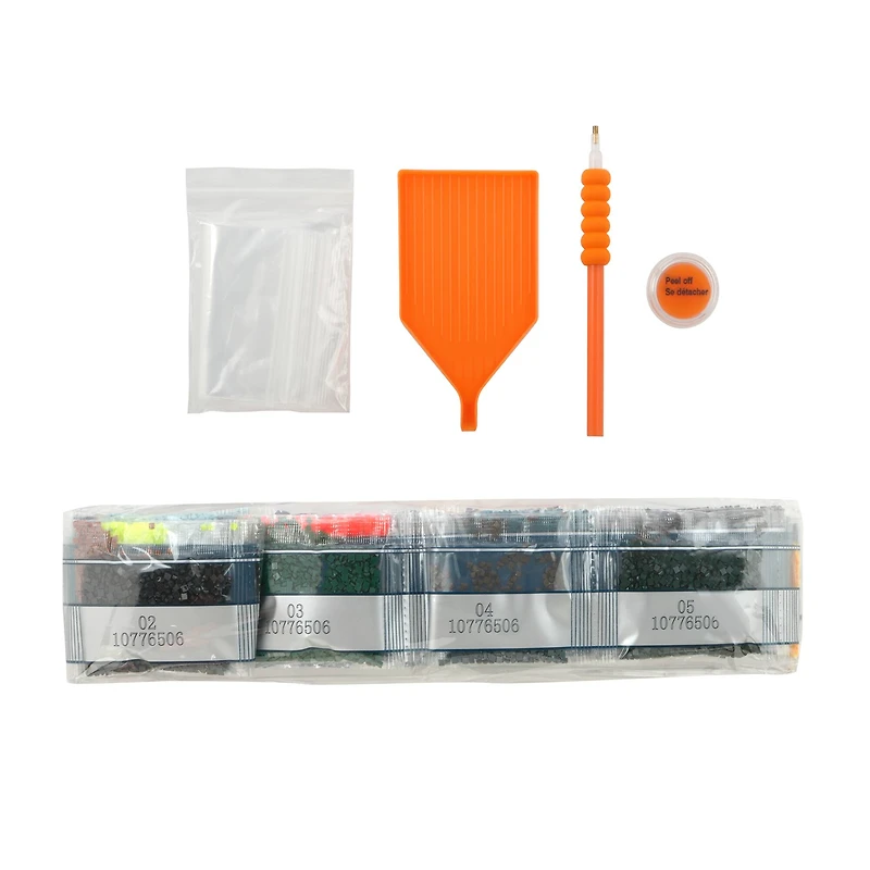 16" x 20" Headless Horseman Glow-in-the-Dark Diamond Art Kit by Make Market®