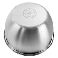 Martha Stewart Everyday 1.5qt. Stainless Steel Mixing Bowl with Plastic Lid