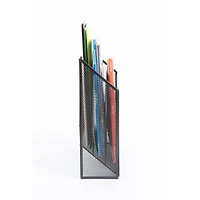 Mind Reader 3-Tier Vertical Mesh Wall File Holder