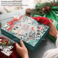 Arteza® 24 Day Merry & Bright Fine Art Christmas 2023 Advent Calendar