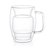 JoyJolt® Cadus Double Wall Coffee Glasses, 4ct.