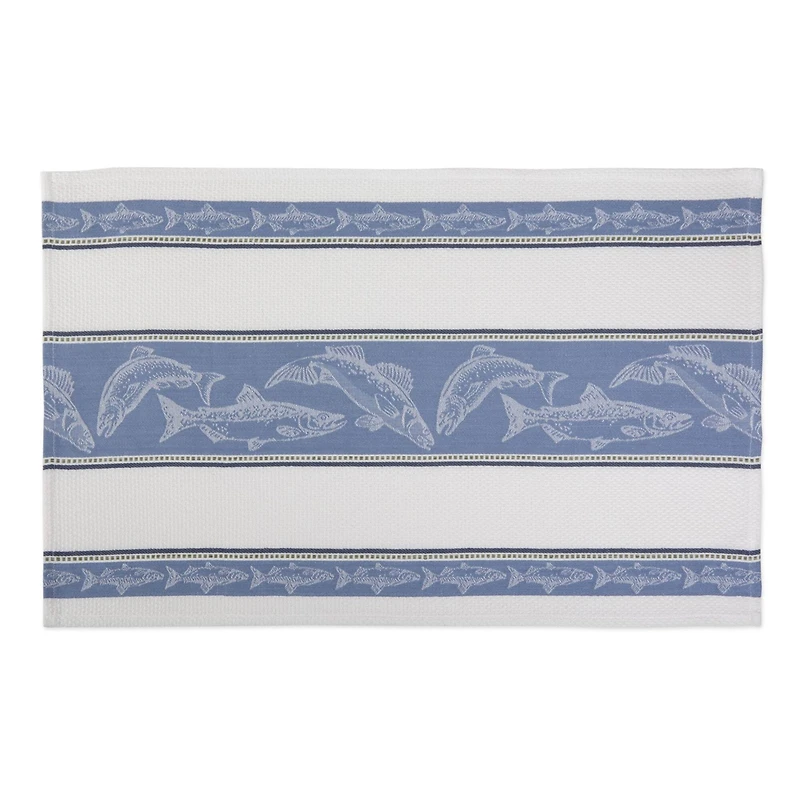 DII® Fish Jacquard Dishtowel, 3ct.