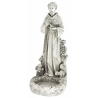 Design Toscano 16" St. Francis Garden Reflection Pool Statue
