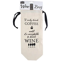 Personality Case™ Coffee Canvas Wine Bag