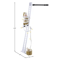 90th Anniversary Collection 43" Animated & Musical Super Climbing Santa
