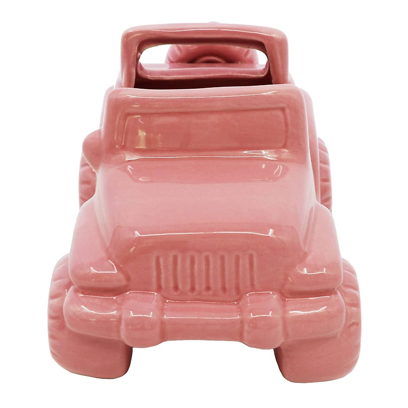 9" Pink Ceramic Truck Tabletop Décor by Ashland®