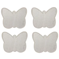 4" Butterfly Cross Stitch Wood Canvas, 4ct. by Loops & Threads®