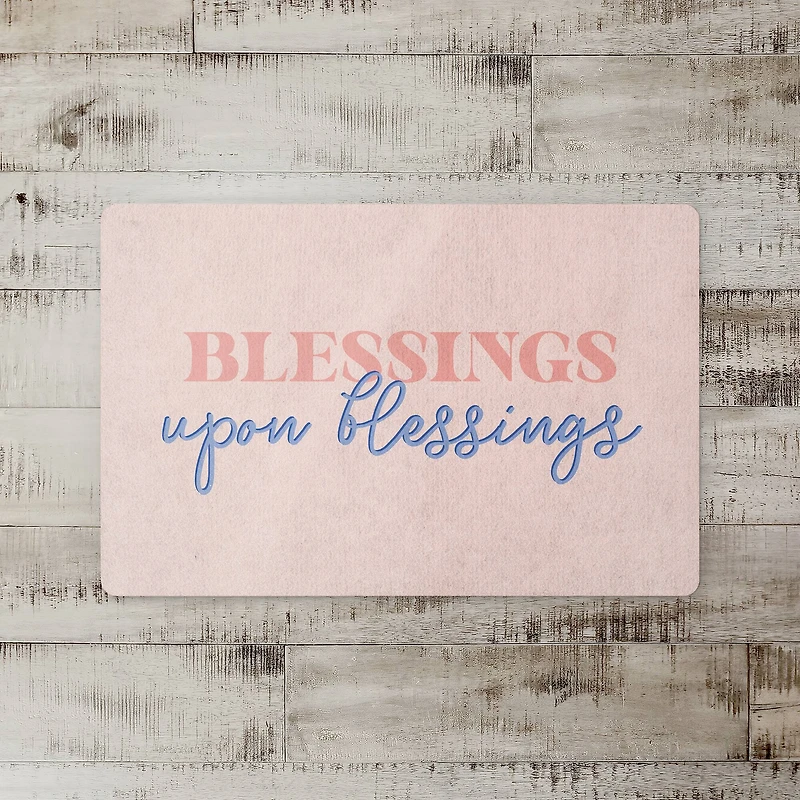 18" x 27" Blessings Upon Blessings Floor Mat