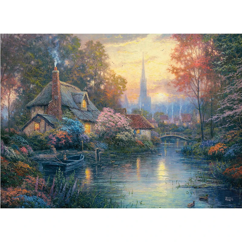 Assorted Thomas Kinkade 1,000-Piece Jigsaw Puzzle