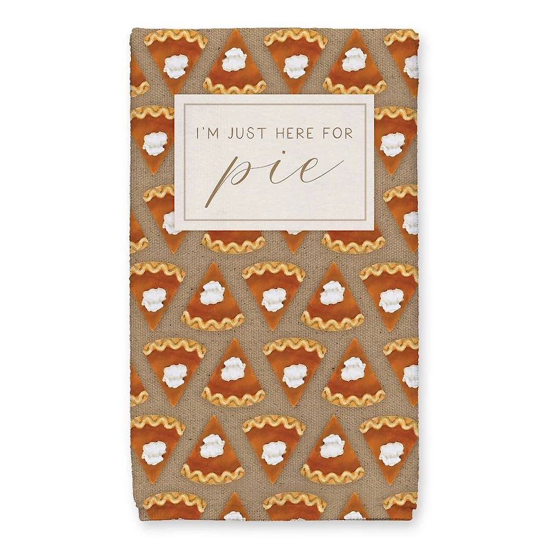 Here For Pumpkin Pie Tea Towel Set