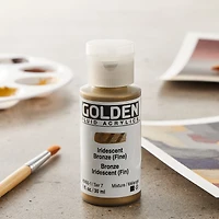 Golden® Iridescent Fluid Acrylics