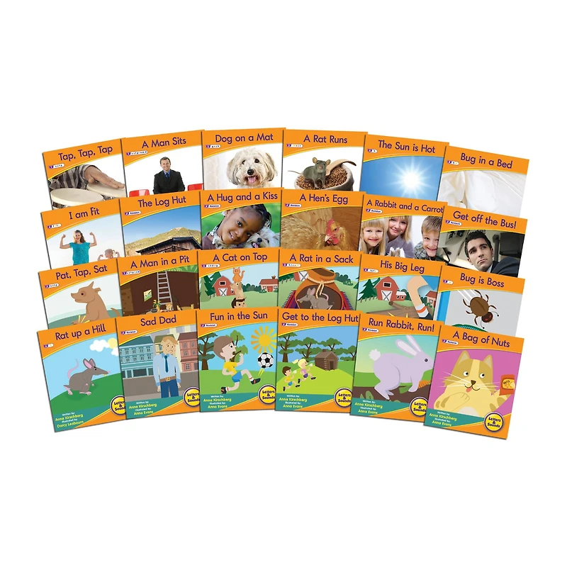 Junior Learning® Letter Sound Readers Fiction Learning Set