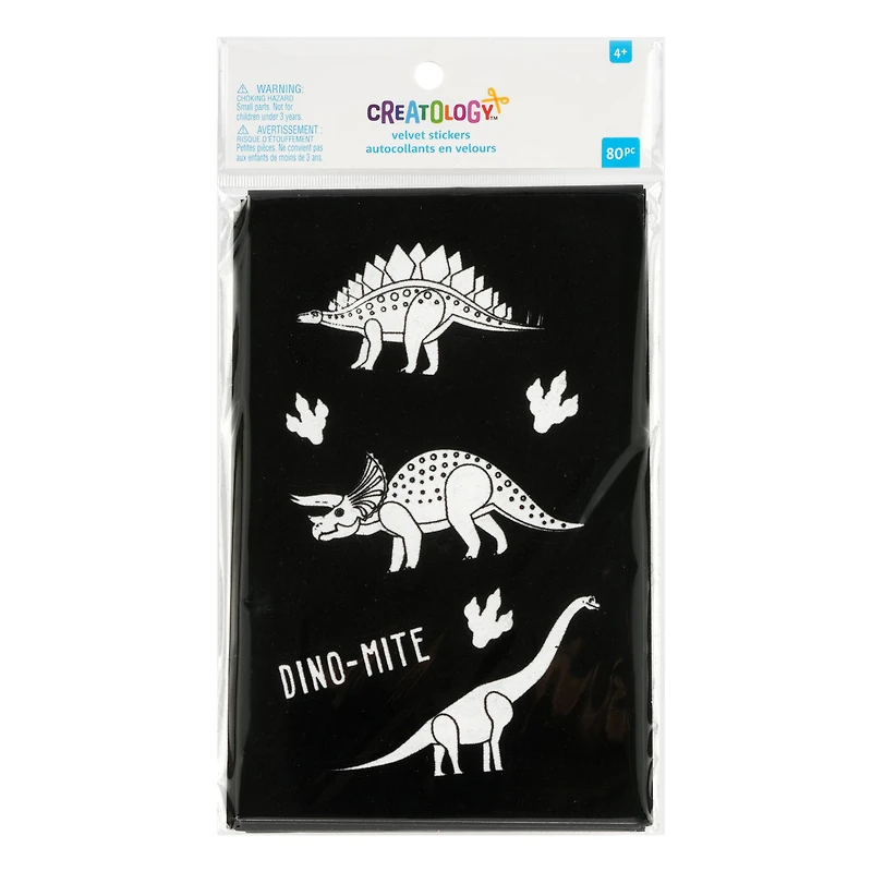 Dinosaur Velvet Stickers by Creatology™