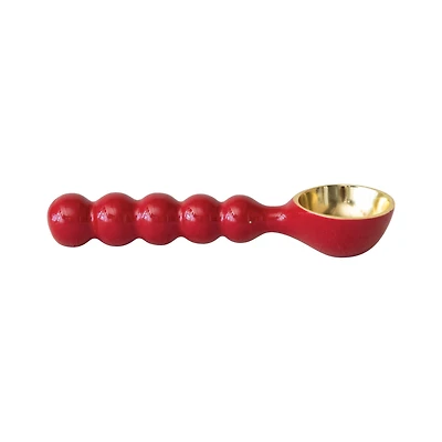 Hello Honey® Red & Gold Enameled Aluminum Ice Cream Scoop