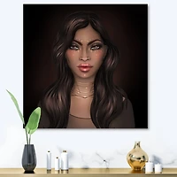 Designart - Portrait of African American Woman IV