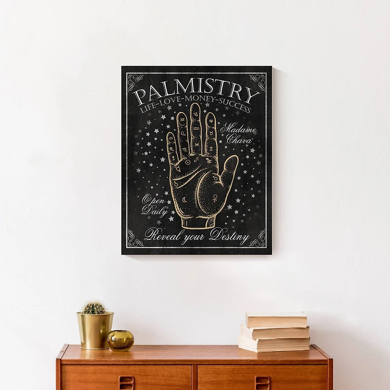 Palmistry Sign 8 16" x 20" Canvas Wall Art