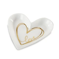 Kate Aspen® Heart Shaped Trinket Dish, 2ct.