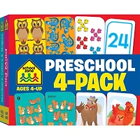School Zone® 4-Pack Preschool Flash Cards