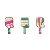Assorted Pickleball Chenille Patches, 3pc. by Fab Finds