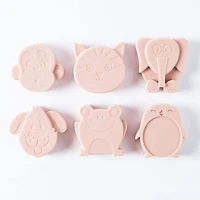 Bramble Berry 6 Cavity Kids Animals Silicone Mold