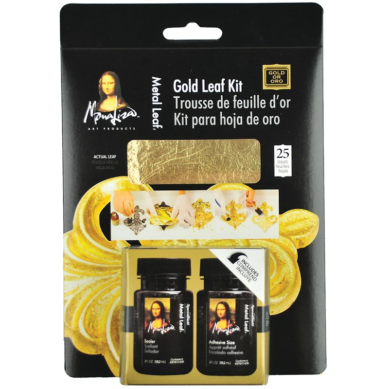 Mona Lisa™ Metal Leaf™ Gold Leaf Kit