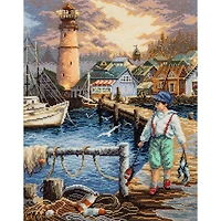 Charivna Mit Counted cross stitch kit Dad's assistant