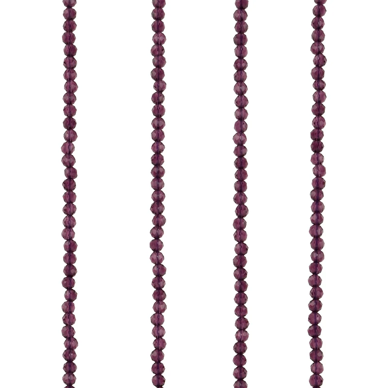 Violet Faceted Glass Round Beads, 2.8mm by Bead Landing™