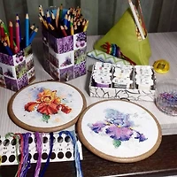 MP Studia Passion Charm Cross Stitch Kit