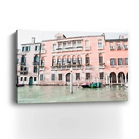 Canal Building I Canvas Giclee