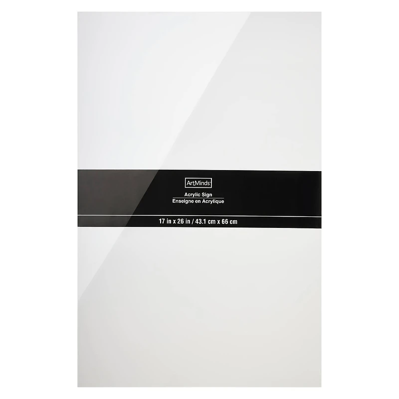 17" x 26" Acrylic Sign by Make Market®