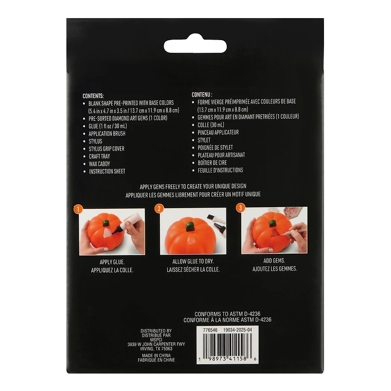 5.5" Ghost Light-Up 3D Diamond Art Kit by Make Market®