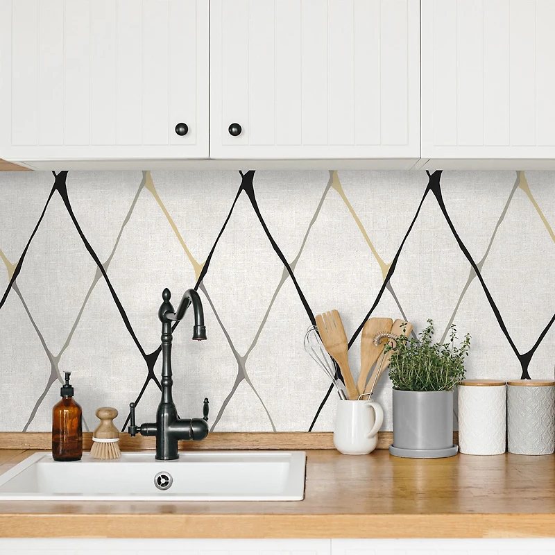 Surface Style Diamondlike Peel & Stick Wallpaper