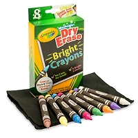 6 Packs: 8 ct. (48) Crayola® Washable Dry Erase Bright Crayons