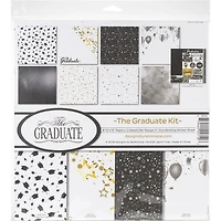 Reminisce Collection Kit 12"X12"-The Graduate