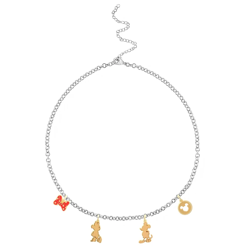 Disney® Gold Mickey & Minnie Mouse Charm Set